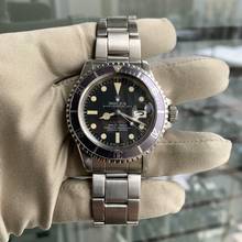 Thumbnail von Rolex Submariner Date 1680 MK5 red written dial Full Set 1972's </h1>