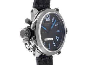 Thumbnail von U-Boat Capsule Stahl PVD Automatik Armband Leder Limitiert 50mm Ref.8806 Box&Pap. Full Set Neu