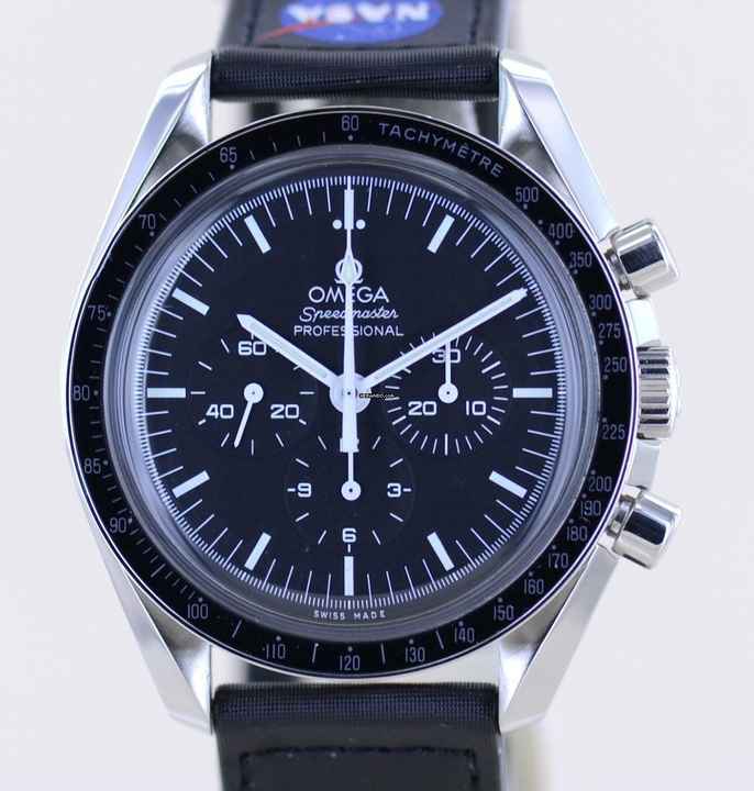 Omega Speedmaster Professional Moonwatch Chrono Moonwatch Plexiglas 1861 Textilband Nasa </h1> 