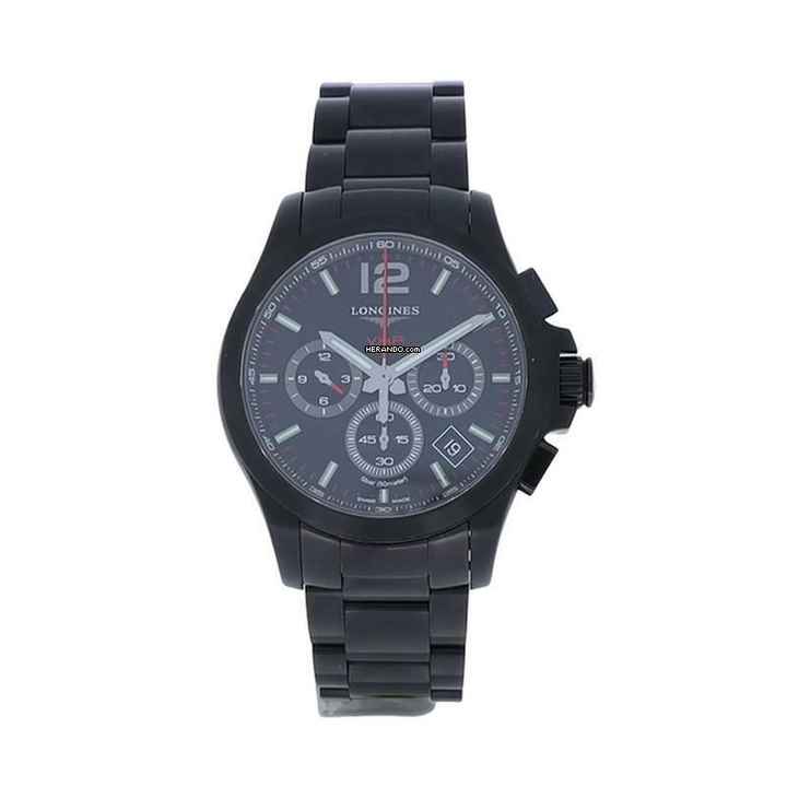  Longines Conquest Herrenuhr Conquest V.H.P. Chronograph Quarz L3.717.2.56.6 