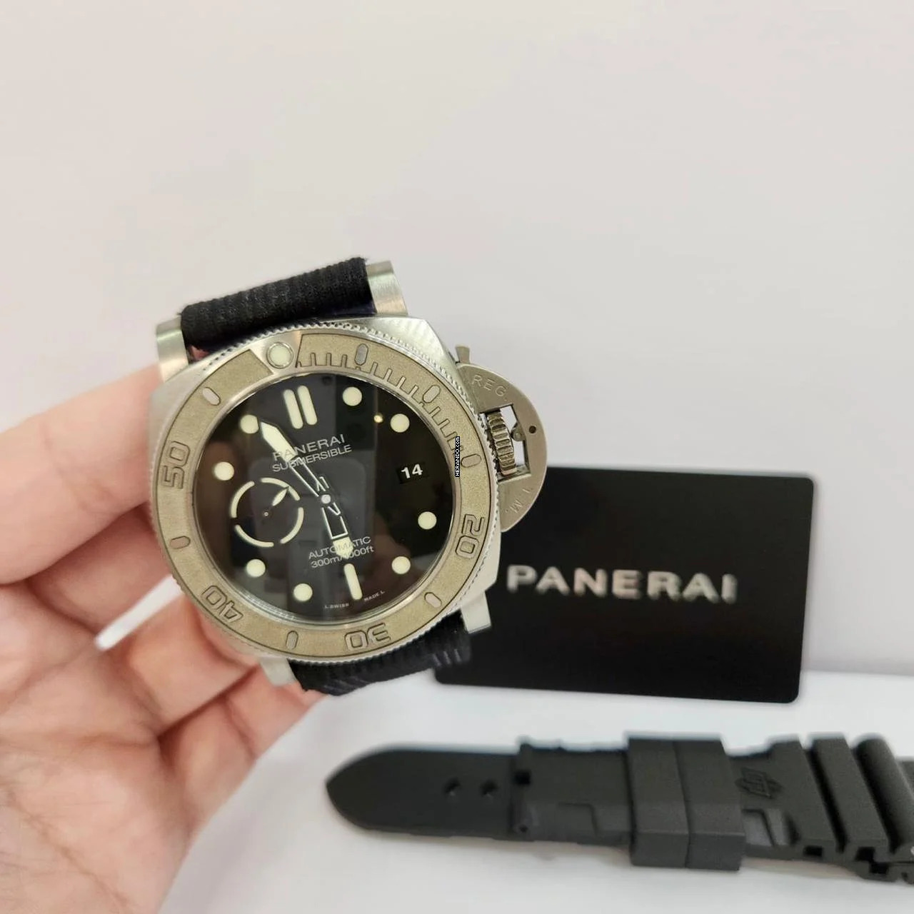  Panerai Submersible Mike Horn Edition 47mm Automático Completo 