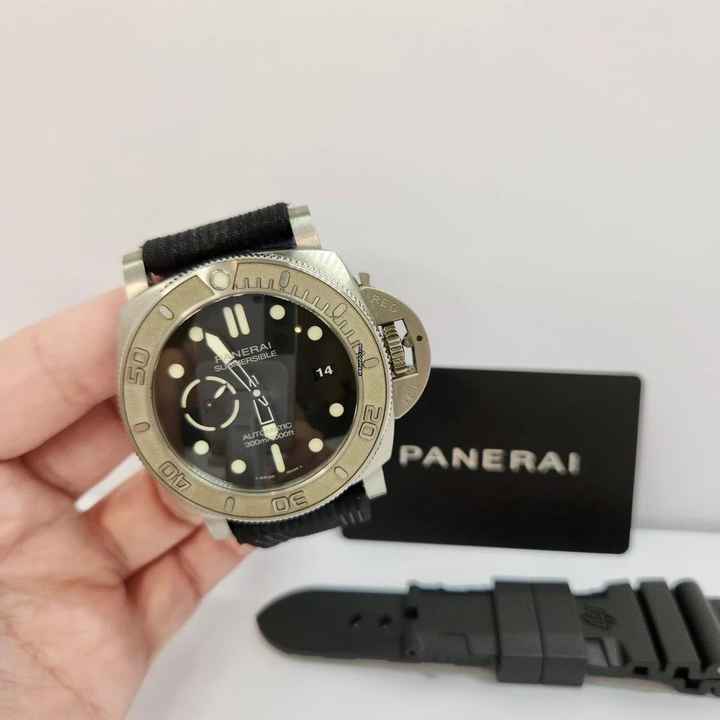  Panerai Submersible Mike Horn Edition 47mm Automático Completo 