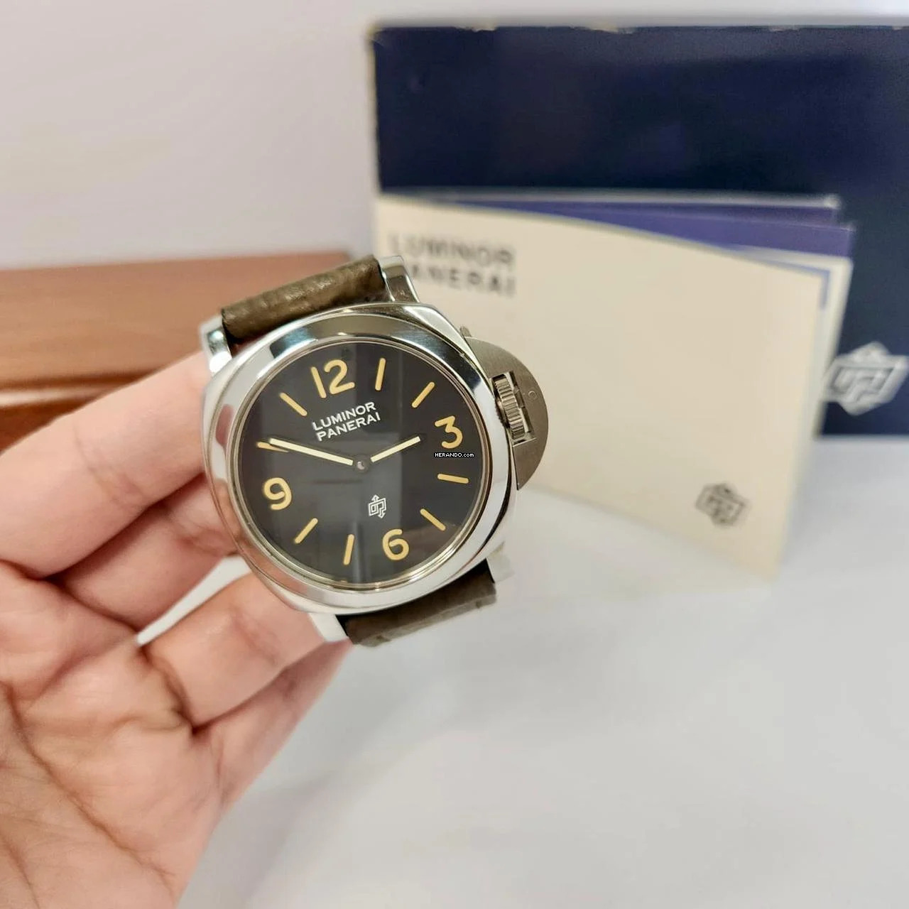  Panerai Luminor Pre Vendome Non Matching 5218-201/a 44mm Completo 