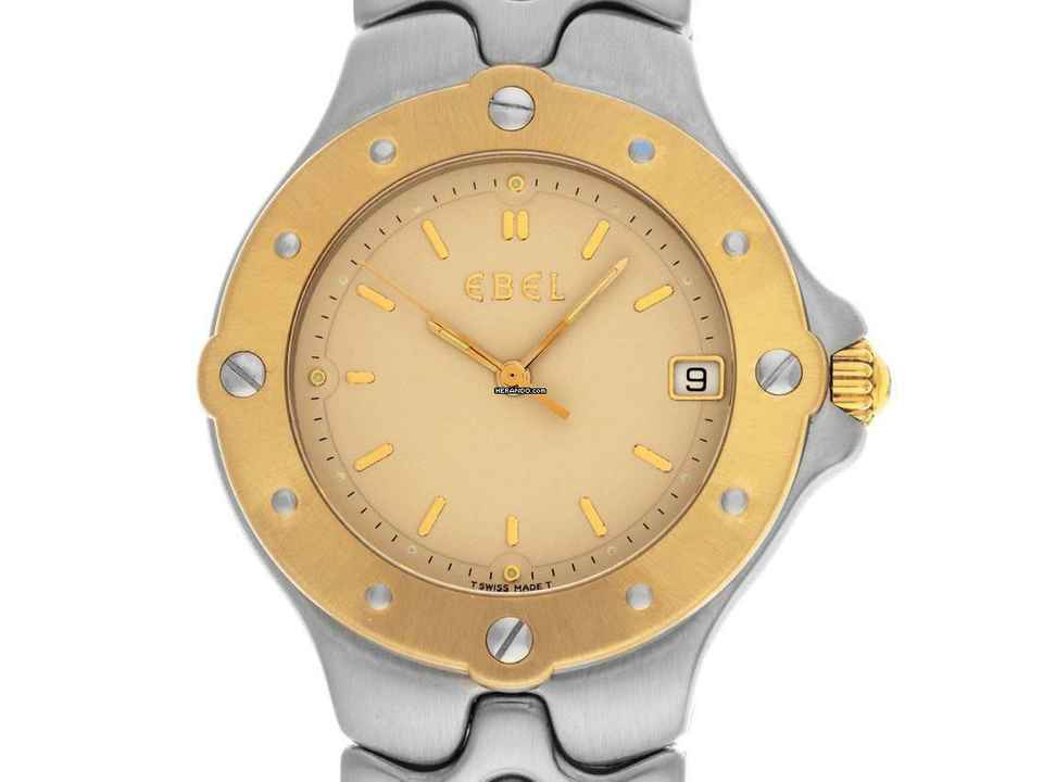  Ebel Sportwave Ref.61876311002 1998 original Box sehr gut Vintage </h1> 