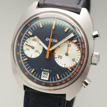 Thumbnail von Enicar Big Eye F45 Chronograph top condition </h1>