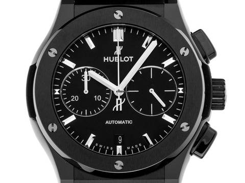  Hublot Classic Fusion Chronograph Black Magic Ref.521.CM.1171.RX 2024 Full Set Ungetragen 