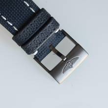 Thumbnail von Breitling Super Avenger 48 Night Mission Chronograph blue dial Full Set 2020’s </h1>