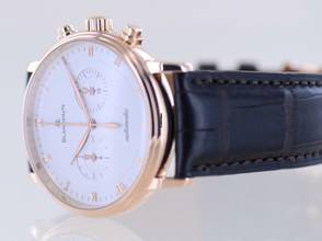 Thumbnail von Blancpain Villeret 18K Roségold Chronograph 40mm white dial Automatic Dresswatch rar </h1>