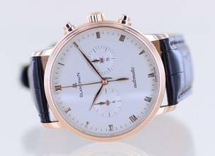 Thumbnail von Blancpain Villeret 18K Roségold Chronograph 40mm white dial Automatic Dresswatch rar </h1>