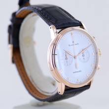 Thumbnail von Blancpain Villeret 18K Roségold Chronograph 40mm white dial Automatic Dresswatch rar </h1>