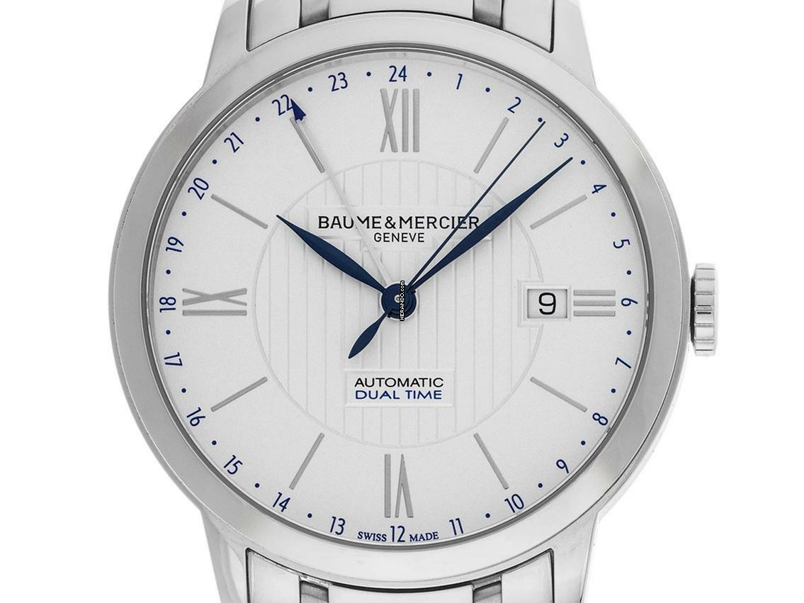  Baume & Mercier Classima GMT Ref.M0A10273 2024 Full Set Ungetragen 