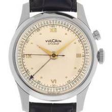Thumbnail von Vulcain Cricket Wecker Stahl 1969 original Box sehr gut Vintage </h1>