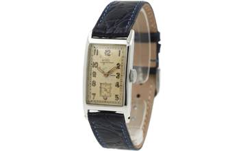 Thumbnail von IWC Tank Art Deco 935 Silver Caliber 87 from approx. 1932