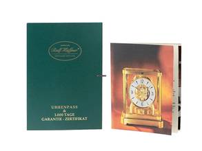 Thumbnail von Jaeger-LeCoultre Atmos Vendome Empire Messing Gelbgold Marmor Ref.5812 Vintage Bj.1969 Beschreibung </h1>