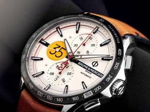 Thumbnail von Baume & Mercier Clifton Chronograph Indian Motorcycle Ref.M0A10404 2018 Full Set Ungetragen