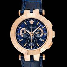 Thumbnail von Versace VERQ00120 - Quartz Blue Dial Stainless Steel Men's Watch </h1>