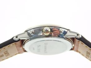 Thumbnail von Blancpain Villeret Automatik Vollkalender Mondphase 34 mm Herrenuhr Stahl Gold mit Straussenband TOP </h1>