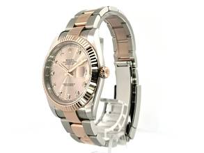 Thumbnail von Rolex Datejust 41 Edelstahl Everose-Gold Ref. 126331 Sundust Diamant </h1>