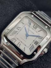 Thumbnail von Cartier Santos WSSA0029 - Medium - Silver Dial Unworn/New Condition - Full Set 2/2026