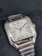 Thumbnail von Cartier Santos WSSA0029 - Medium - Silver Dial Unworn/New Condition - Full Set 2/2026