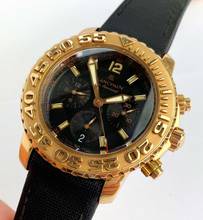 Thumbnail von Blancpain Air Command Chronograph Rose Gold ref 2285 Automatic FULL SET - LIMITED Edition 2285