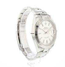 Thumbnail von Rolex Datejust 41 Fluted Silver Dial 126334 </h1>