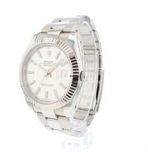 Thumbnail von Rolex Datejust 41 Fluted Silver Dial 126334 </h1>