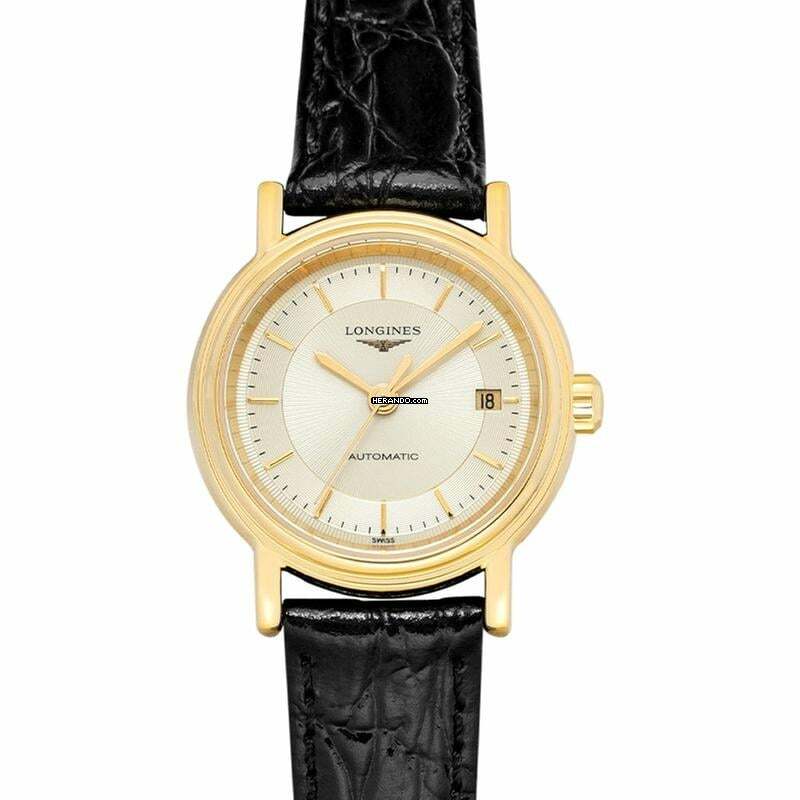 Longines Présence L43212422 - Les Grandes Classiques Automatic Champagne Dial Stainless Steel Ladies Watch </h1>
