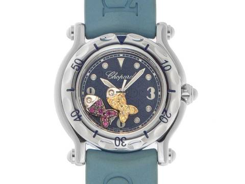  Chopard Happy Sport Fish Edition Ref.27-8923-402 2002 Full Set wie Neu Vintage </h1> 