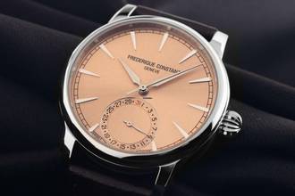 Thumbnail von Frederique Constant Manufacture Classic Date Stahl Automatik Armband Krokoleder Faltschließe Ref.FC-706SAL3H6 Box&Pap Full Set Neu