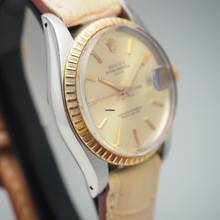 Thumbnail von Rolex Oyster Perpetual Date Automatik 1505,Stahl/Gold 18k/750 from 1968 Rolex Box </h1>