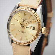 Thumbnail von Rolex Oyster Perpetual Date Automatik 1505,Stahl/Gold 18k/750 from 1968 Rolex Box </h1>