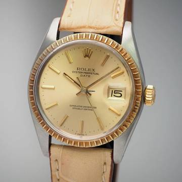  Rolex Oyster Perpetual Date Automatik 1505,Stahl/Gold 18k/750 from 1968 Rolex Box </h1> 