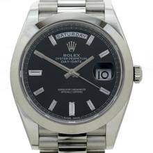 Thumbnail von Rolex Day-Date 40 Platinum Black Baguette Dial