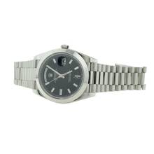 Thumbnail von Rolex Day-Date 40 Platinum Black Baguette Dial