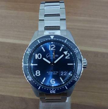 Glashütte Original SeaQ Panoramadatum Panorama Date ungetragen Box und Papiere </h1>