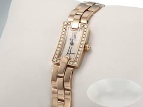 Thumbnail von Cartier Ballerine Rosegold 750 Diamanten Brillanten Damen 18kt Rose Gold </h1>
