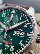 Thumbnail von IWC Fliegeruhr Chronograph Pilot Chronograph 41mm IW388103 Green Dial Unworn/New Condition Full Set 1-2026