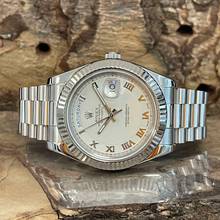 Thumbnail von Rolex Day-Date II Weißgold - Ref. 218239 - FULL SET 2014 </h1>