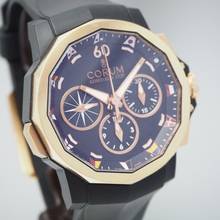 Thumbnail von Corum Admiral's Cup Rattrapante Chronograph 01.0008 LIMITED 600 Gold 18k/750 Box+Papiere