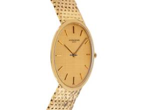 Thumbnail von Vacheron Constantin Patrimony Ultra Thin18kt Gelbgold Handaufzug Armband 18kt Gelbgold 33mm Ref.6115 Bj.1965 orig.Box sehr gut Vintage