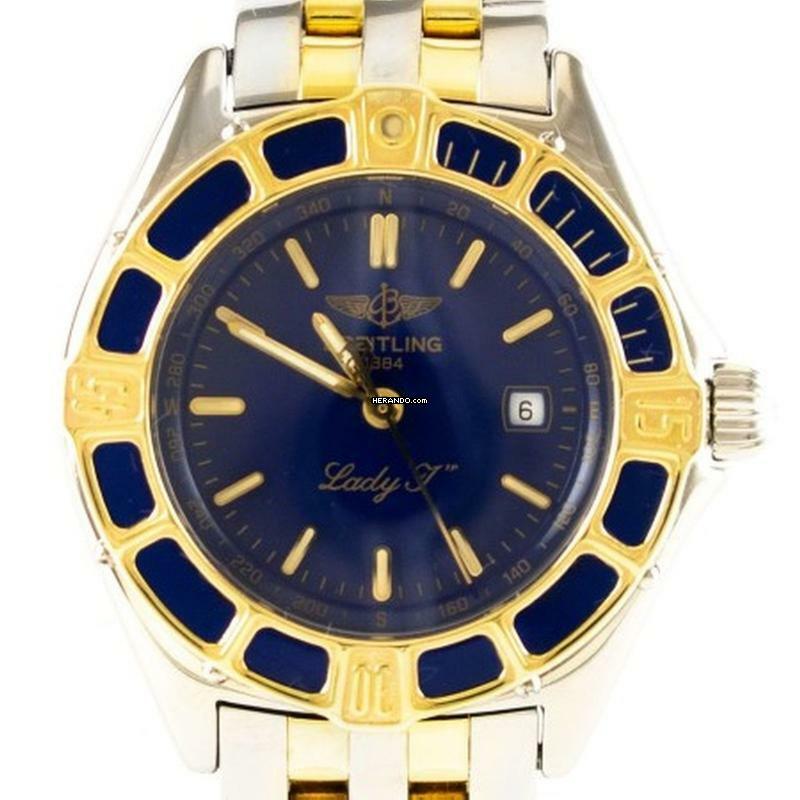 Breitling Lady J gebraucht Quarz Ref. D52065 </h1>