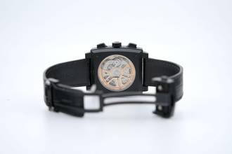 Thumbnail von TAG Heuer Monaco Calibre Heuer 02 Titanium DLC Black Dial - With Box And Papers - 24 Months Warranty CBL2180.FC6497 2022