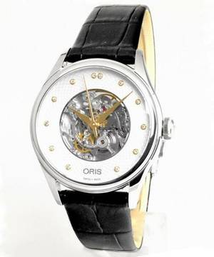  Oris Artelier Skeleton Diamonds 