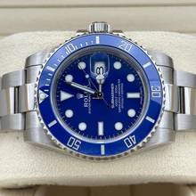 Thumbnail von Rolex Submariner Date 116619LB 2019 Eu unworn NOS smurf ungetragen discontinued blau </h1>