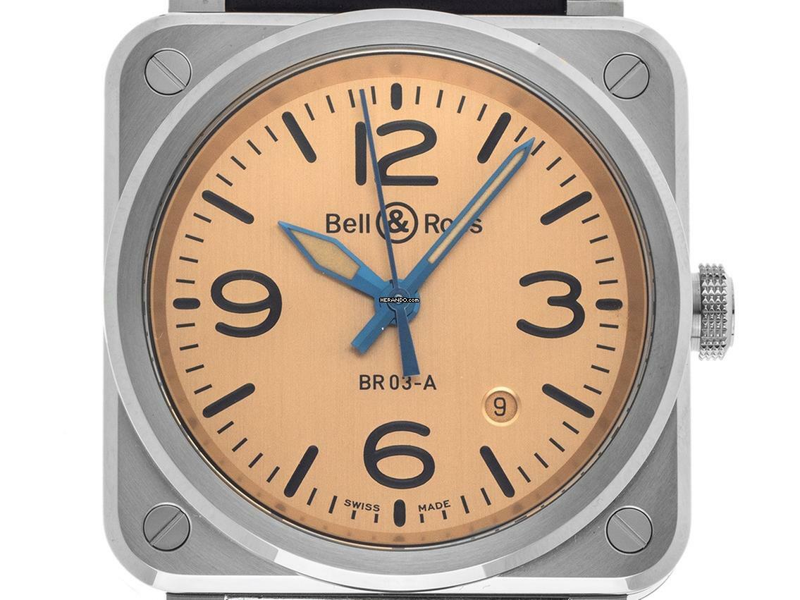  Bell & Ross BR 03 Copper Ref.BR03A-GB-ST/SCA 2024 Full Set Neu  