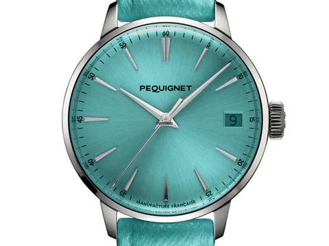  Pequignet Attitude Ocean Blue Ref.9064473 CV Full Set Neu  