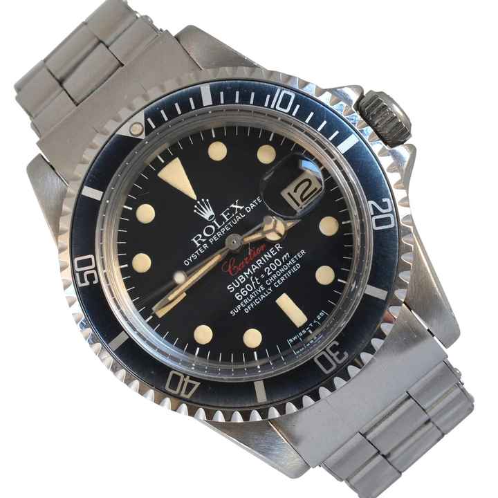  Rolex Submariner Date 1680 Date with Cartier red colour written 1979's </h1> 
