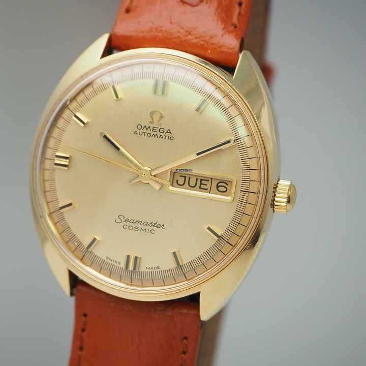  Omega Seamaster Cosmic Automatik Gold 18k/750 166.049 </h1> 
