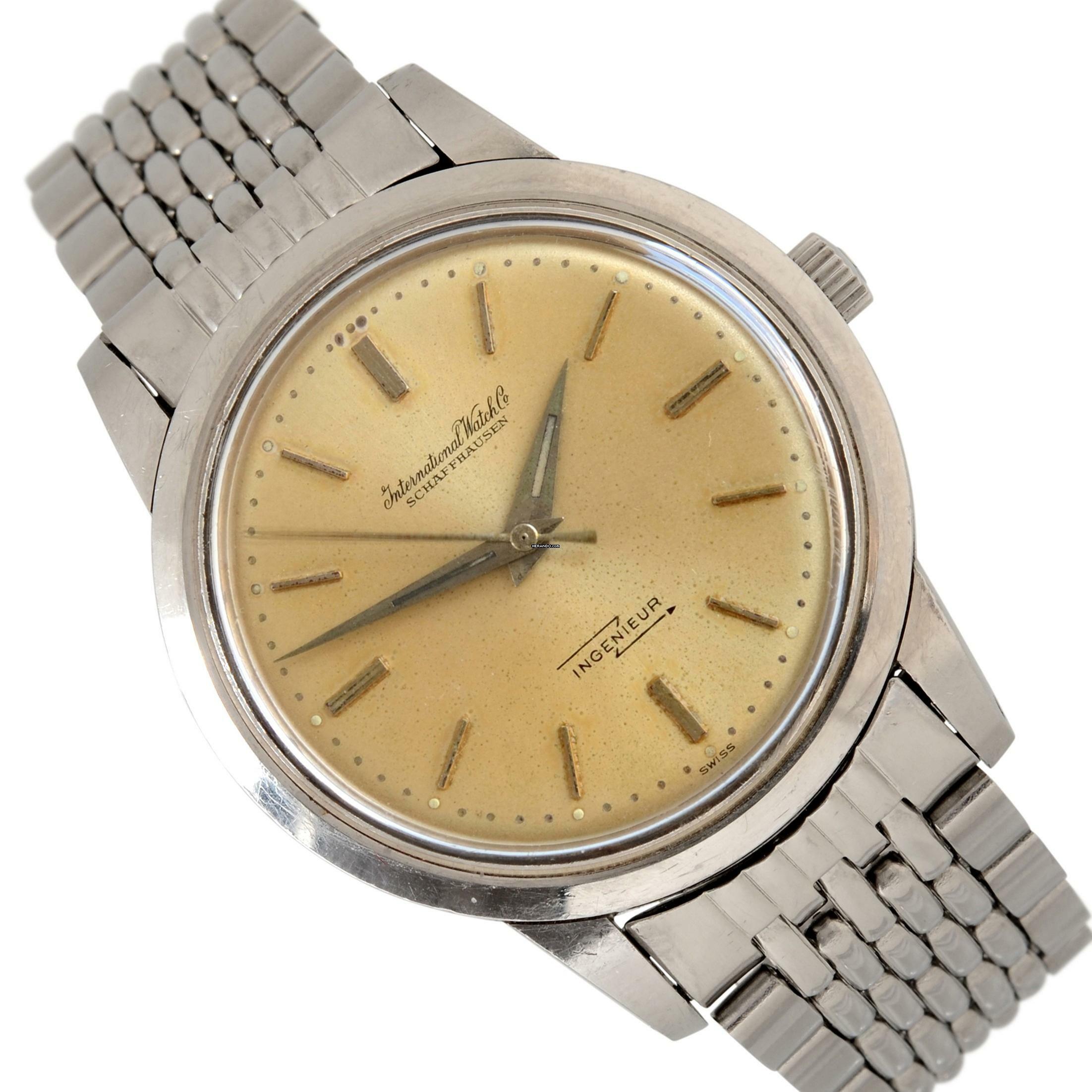  IWC Ingenieur 666A silver dial First series Full Set 1956’s 